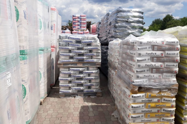 Sprzedaż i dystrybucja materiałów budowlanych